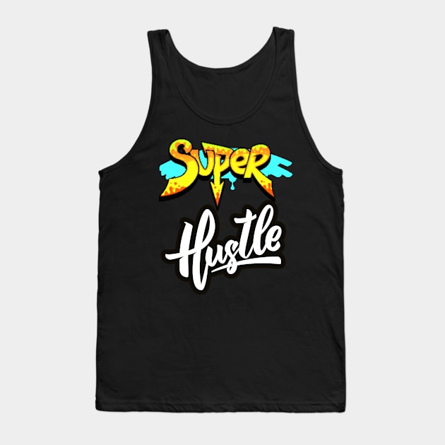 SUPER HUSTLE CITY DESIGN Tank Top by The C.O.B. Store